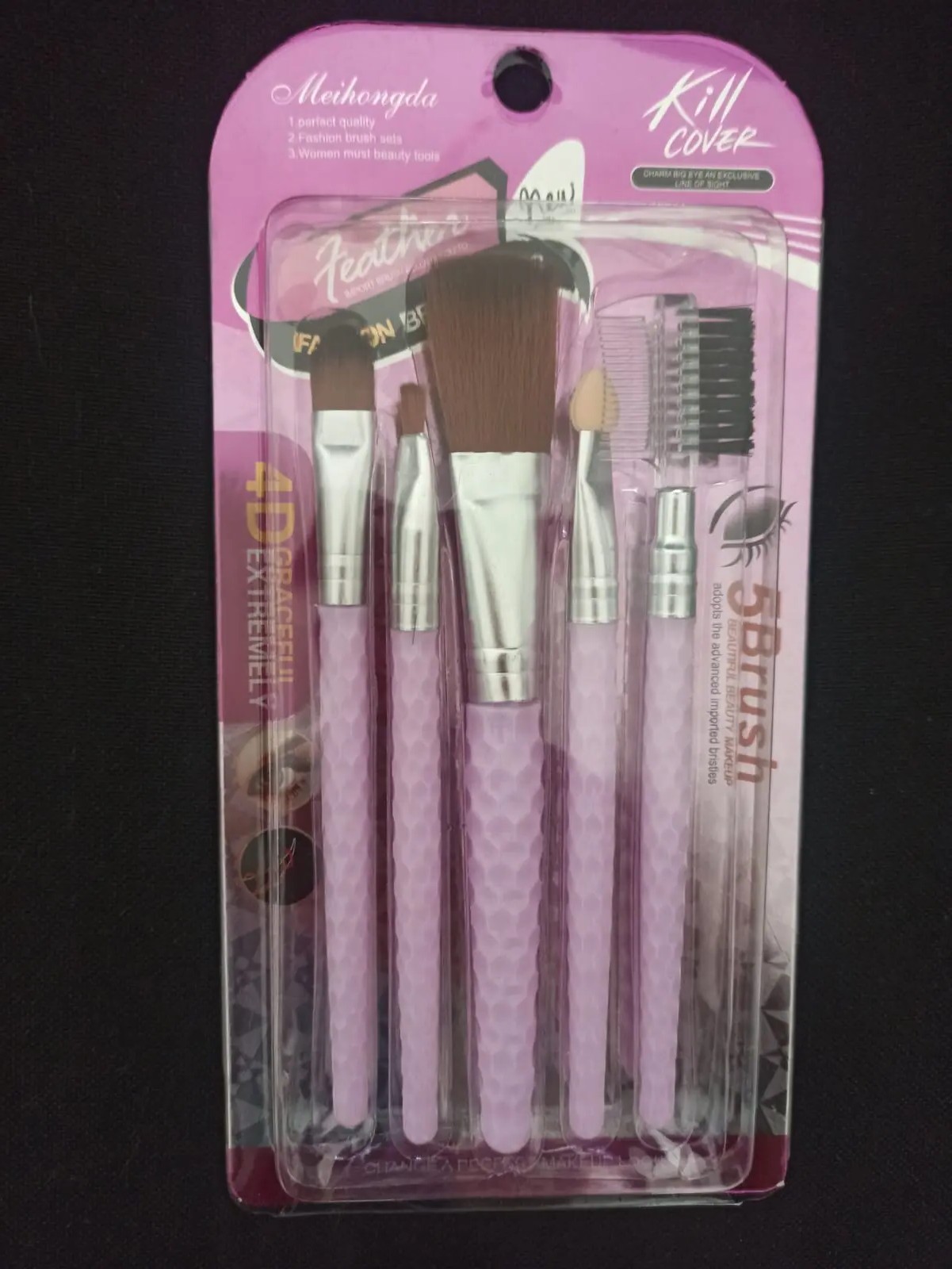 Kit pinceaus petits meihongda 5p -   | Parfumerie & Parafumerie en ligne