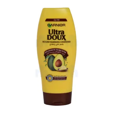 Garnier Après-shampoing garnier ultra doux huile d'avocat et beurre de karité 400ml - Parfum et cosmétiques authentiques en vente chez Choupinette para & parfumerie