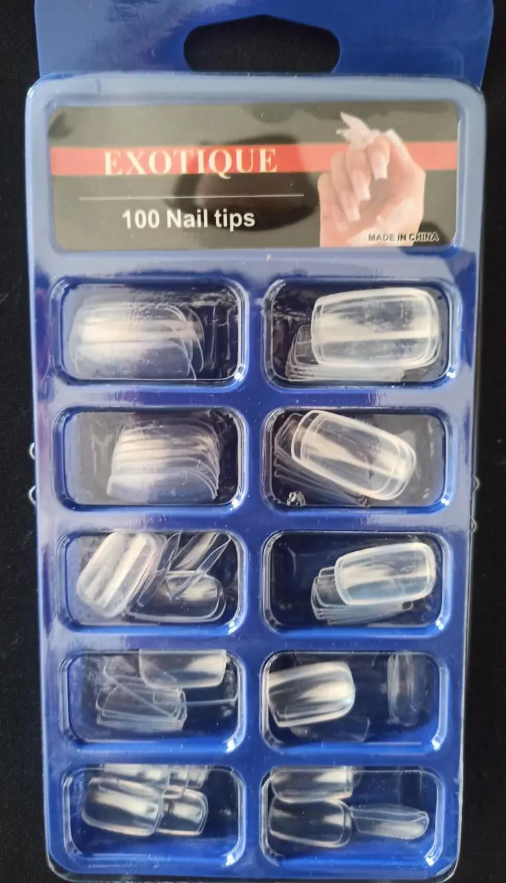 Faux ongles transparent exotique  -   | Parfumerie & Parafumerie en ligne