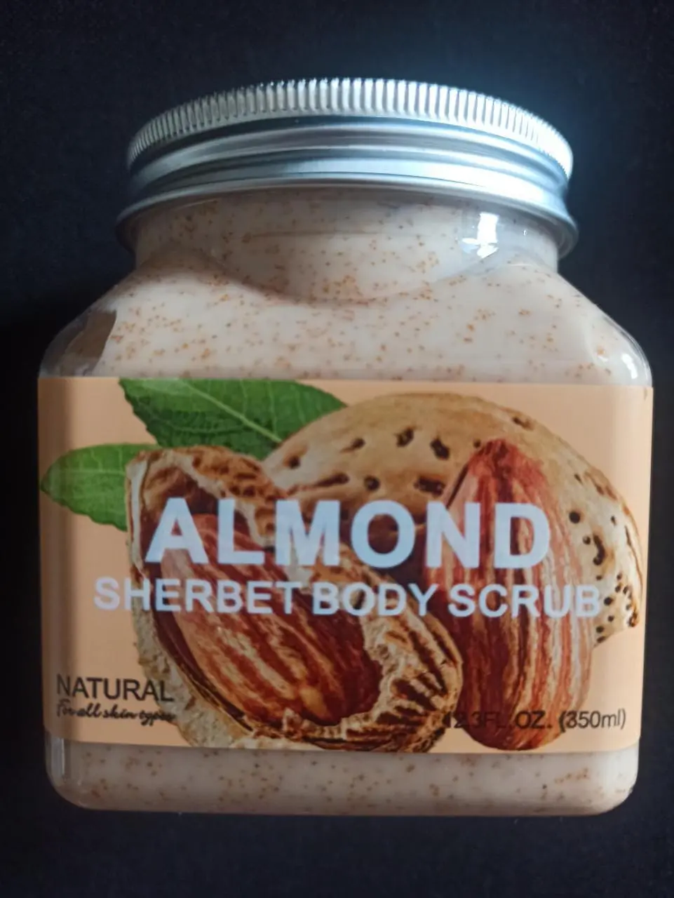 Natural Gommage almond natural 350ml - Parfum et cosmétiques authentiques en vente chez Choupinette para & parfumerie