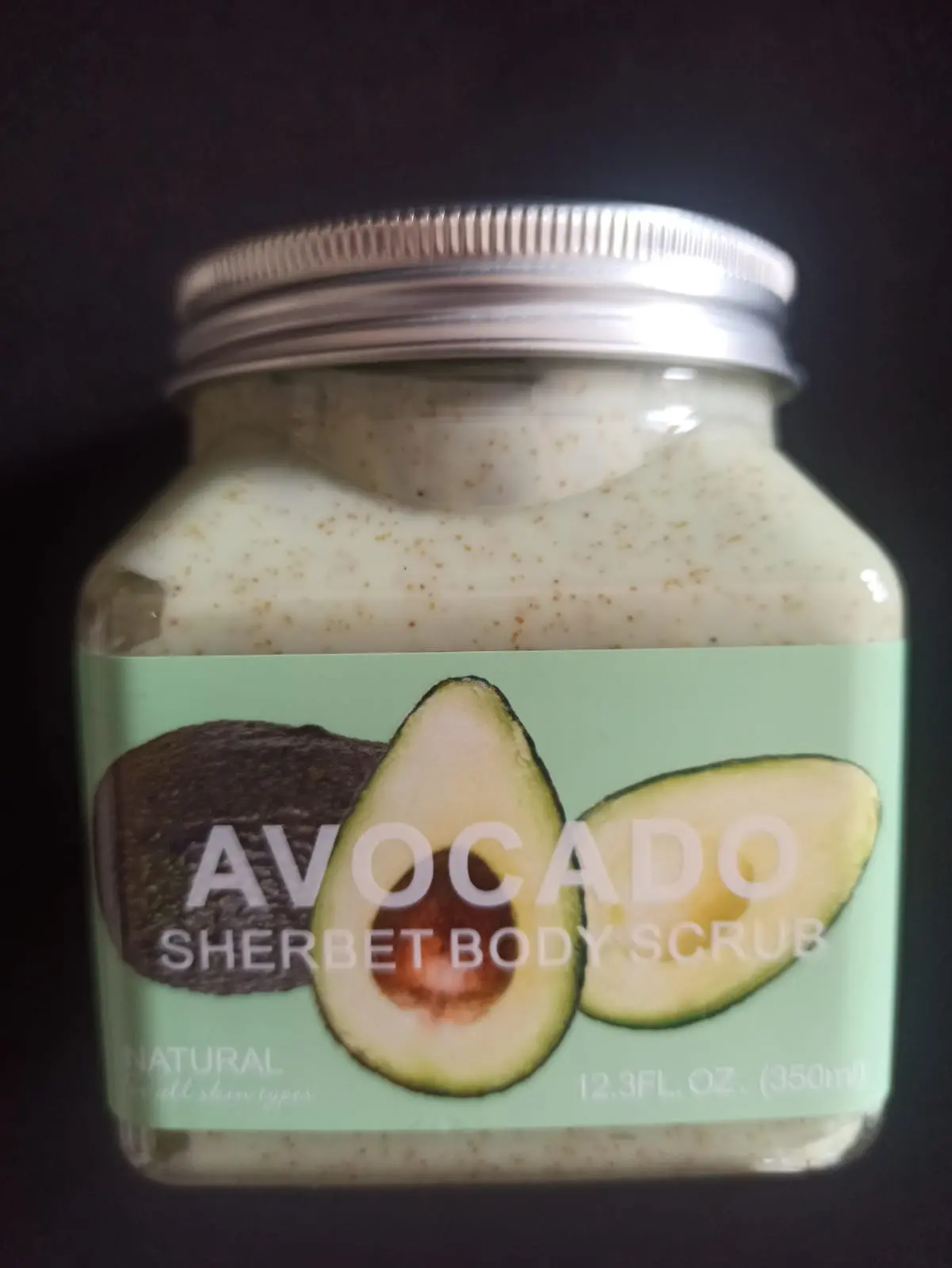 Natural Gommage avocado natural 350ml - Parfum et cosmétiques authentiques en vente chez Choupinette para & parfumerie