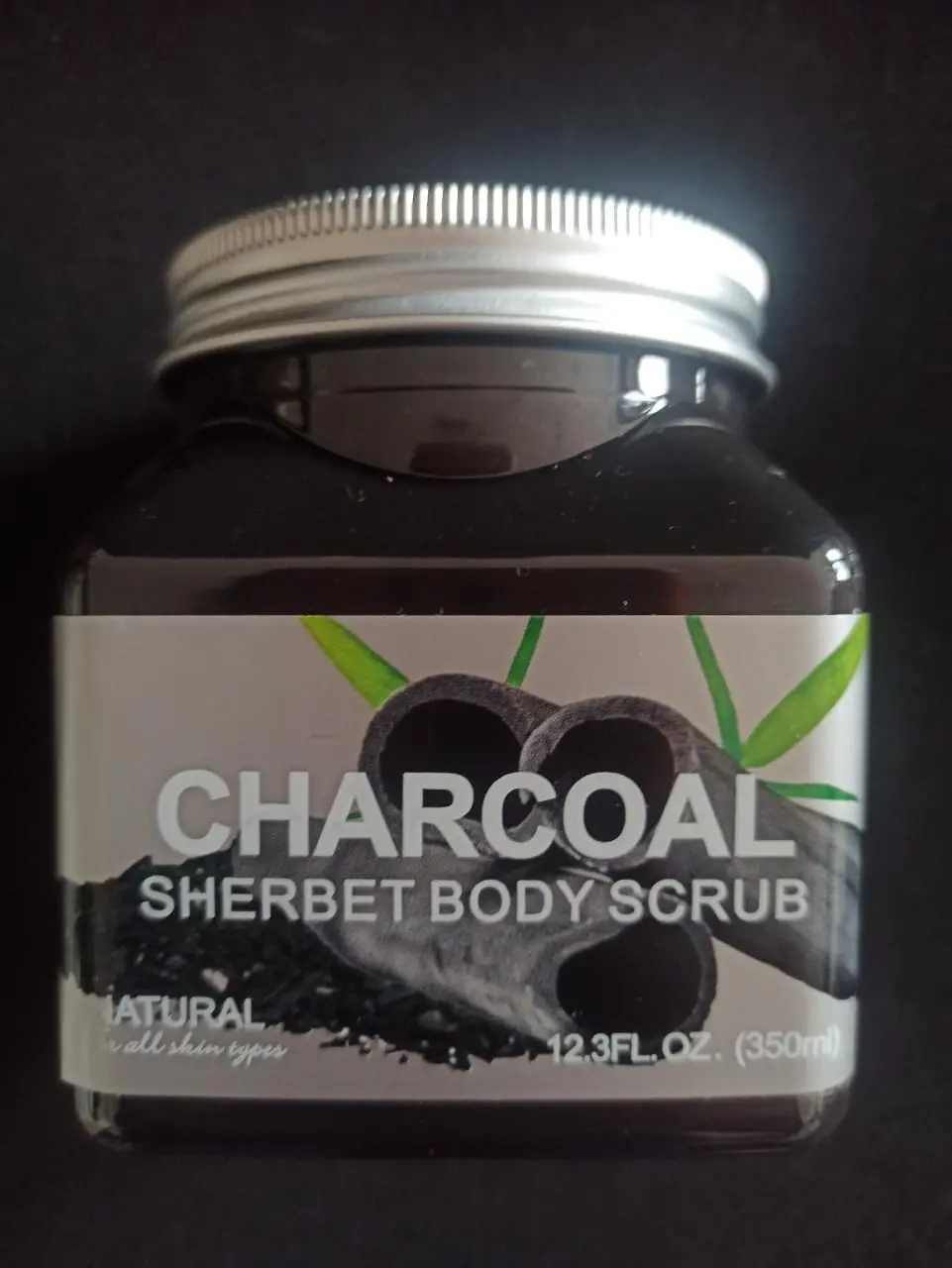Gommage charcoal natural 350ml - Natural | Parfumerie & Parafumerie en ligne