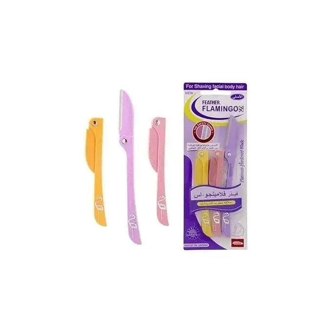 Kit rasoirs à sourcils flamingo lots de 3 rasoirs -   | Parfumerie & Parafumerie en ligne