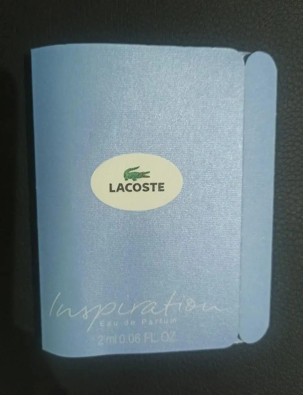 Lacoste Échantillon parfum lacoste inspiration - Parfum et cosmétiques authentiques en vente chez Choupinette para & parfumerie