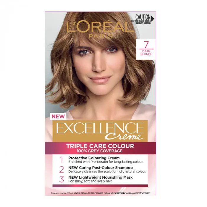 L'oréal Coloration l'oréal excellence crème triple soin n°8.1 blond clair cendré - Parfum et cosmétiques authentiques en vente chez Choupinette para & parfumerie