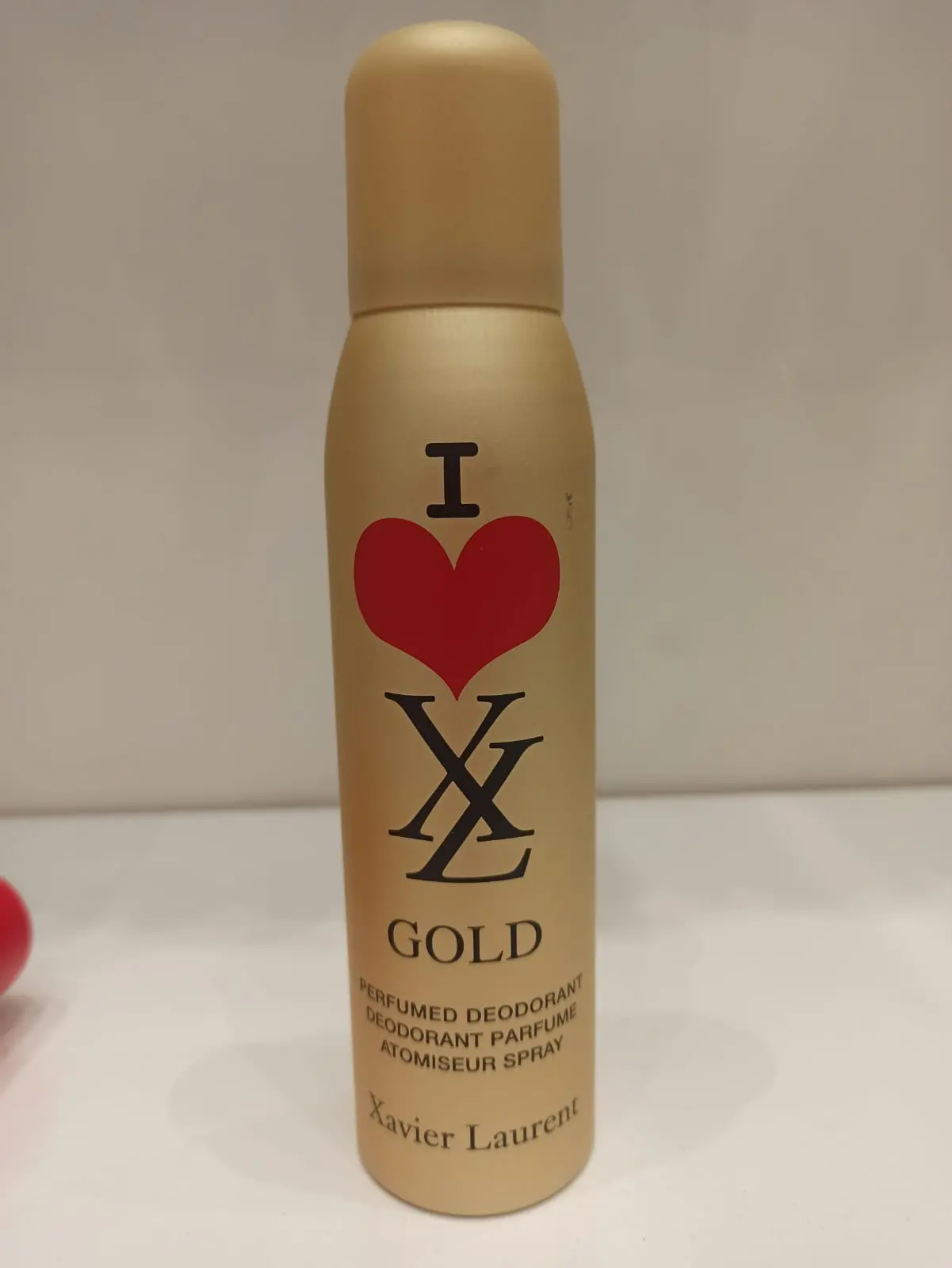 Xavier Laurent (XL) Déodorant xavier laurent i love xl gold - Parfum et cosmétiques authentiques en vente chez Choupinette para & parfumerie