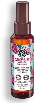 Parfum cheveux yves rocher à la framboise et la menthe poivrée 100ml - Yves rocher | Parfumerie & Parafumerie en ligne