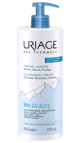 Uriage Crème lavante uriage 500ml - Parfum et cosmétiques authentiques en vente chez Choupinette para & parfumerie