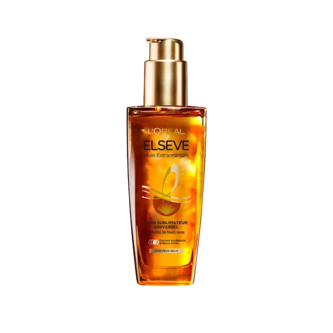 Sérum l'oréal elseve huile extraordinaire soin sublimateur universelle cheveux secs 100ml - L'oréal | Parfumerie & Parafumerie en ligne