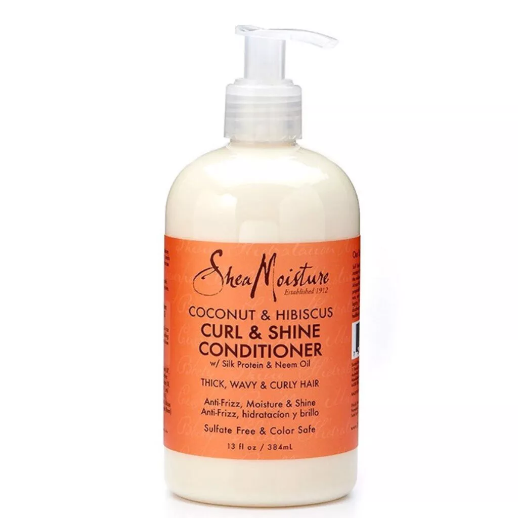 Shea moisture Après shampoing shea moisture coconut & hibiscus conditionner 384ml - Parfum et cosmétiques authentiques en vente chez Choupinette para & parfumerie
