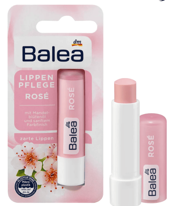 Balea Baume à lèvre balea lippen pflege rosé - Parfum et cosmétiques authentiques en vente chez Choupinette para & parfumerie