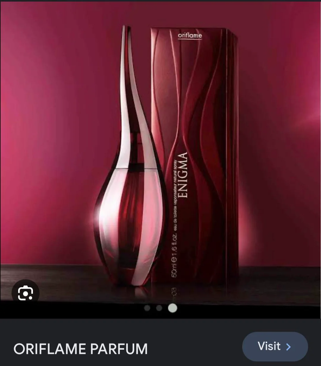 Oriflame Parfum oriflame enigma 50ml  - Parfum et cosmétiques authentiques en vente chez Choupinette para & parfumerie