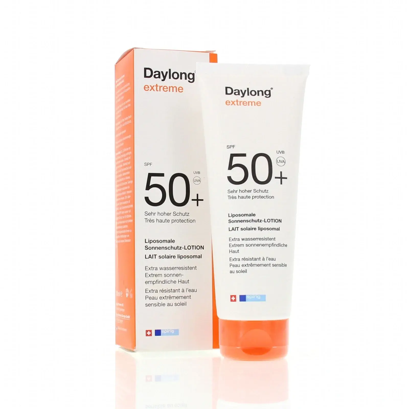 Dailong lait solaire liposomal daylong extreme spf 50+ 100ml - Parfum et cosmétiques authentiques en vente chez Choupinette para & parfumerie