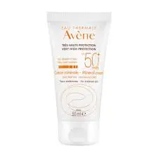 Écran solaire avène 50+ crème minérale peaux intolérantes - Avène | Parfumerie & Parafumerie en ligne