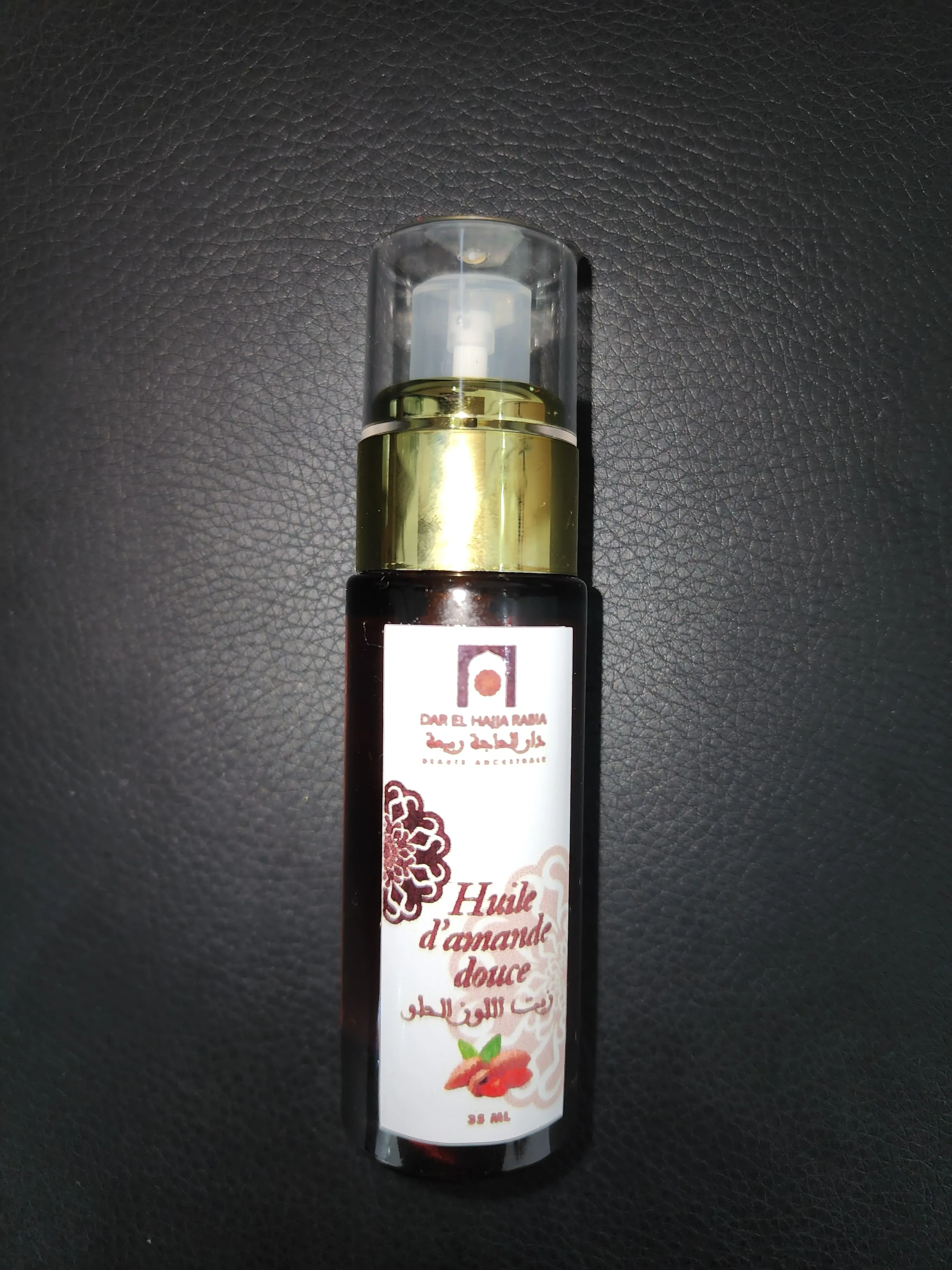 Huile d'amande douce dar el hajja rabia 35ml - Dar el hajja rabia | Parfumerie & Parafumerie en ligne