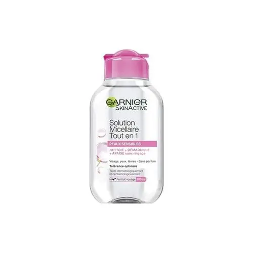 Eau micellaire garnier pour skinactive garnier peau sensibles - 100ml - Garnier | Parfumerie & Parafumerie en ligne