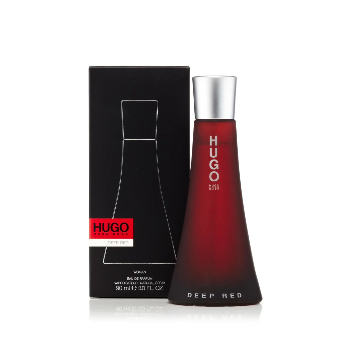 Hugo Boss Parfum hugo boss deep red femme 90ml - Parfum et cosmétiques authentiques en vente chez Choupinette para & parfumerie