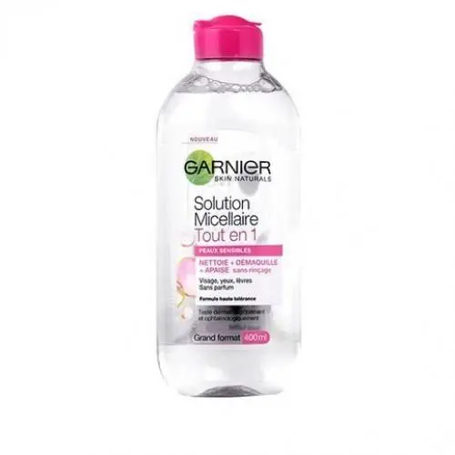 Eau micellaire garnier pour skinactive garnier peau sensibles - 400ml - Garnier | Parfumerie & Parafumerie en ligne