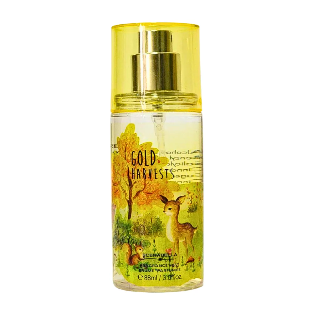 Scenabella Brume parfumée scenabella gold harvests - Parfum et cosmétiques authentiques en vente chez Choupinette para & parfumerie