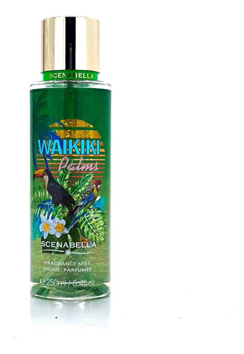 Scenabella Brume parfumée scenabella waikiki palms - Parfum et cosmétiques authentiques en vente chez Choupinette para & parfumerie