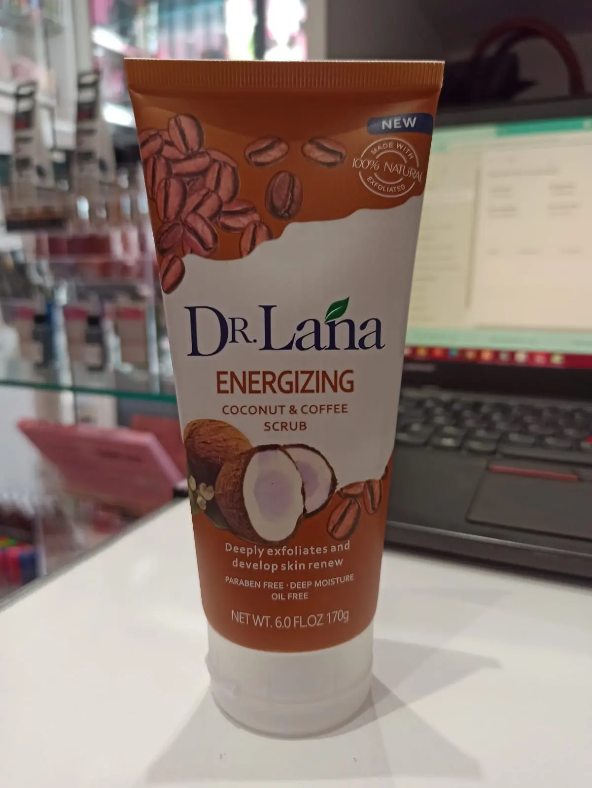 Gommage visage dr lana energizing 170g - Dr lana | Parfumerie & Parafumerie en ligne