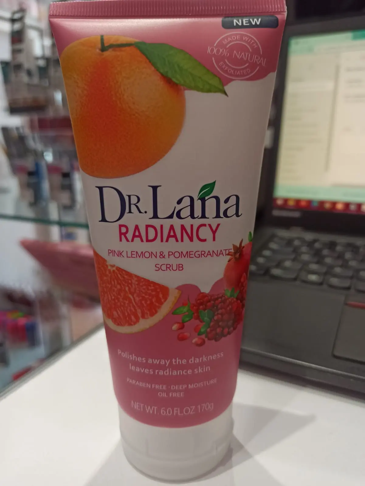 Gommage visage dr lana radiancy 170g - Dr lana | Parfumerie & Parafumerie en ligne