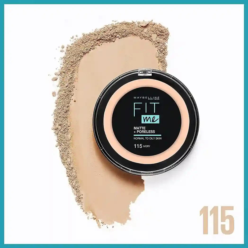 Poudre compact maybelline fit me n°115 ivory - Maybelline | Parfumerie & Parafumerie en ligne