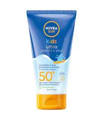 Nivea Écran solaire crème nivea sun ultra protect & play 50+ - Parfum et cosmétiques authentiques en vente chez Choupinette para & parfumerie