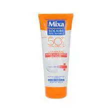 Mixa Écran solaire lait mixa peau allergiques au soleil 50+ 200ml - Parfum et cosmétiques authentiques en vente chez Choupinette para & parfumerie