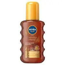 Ambre solaire huile spray nivea sun bronzage intense 6 faible 200ml - Nivea | Parfumerie & Parafumerie en ligne