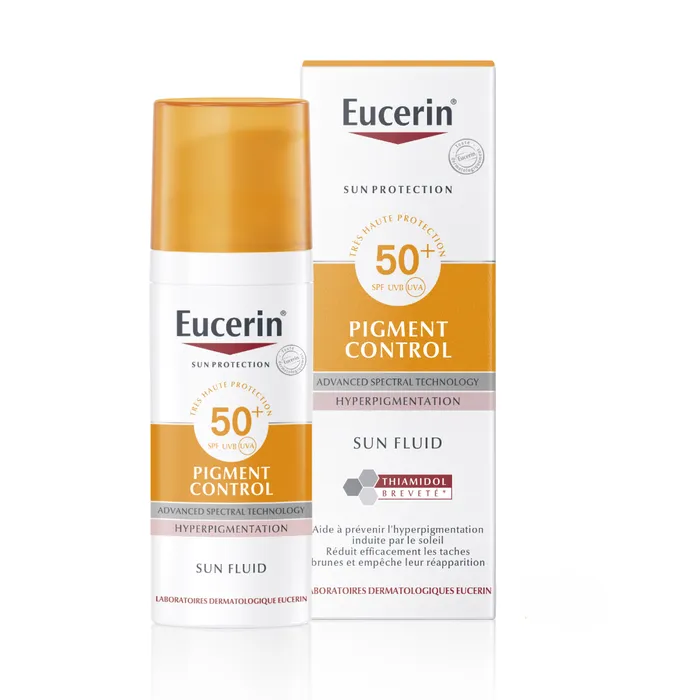 Eucerin Écran solaire eucerin pigment control 50+ 50ml - Parfum et cosmétiques authentiques en vente chez Choupinette para & parfumerie