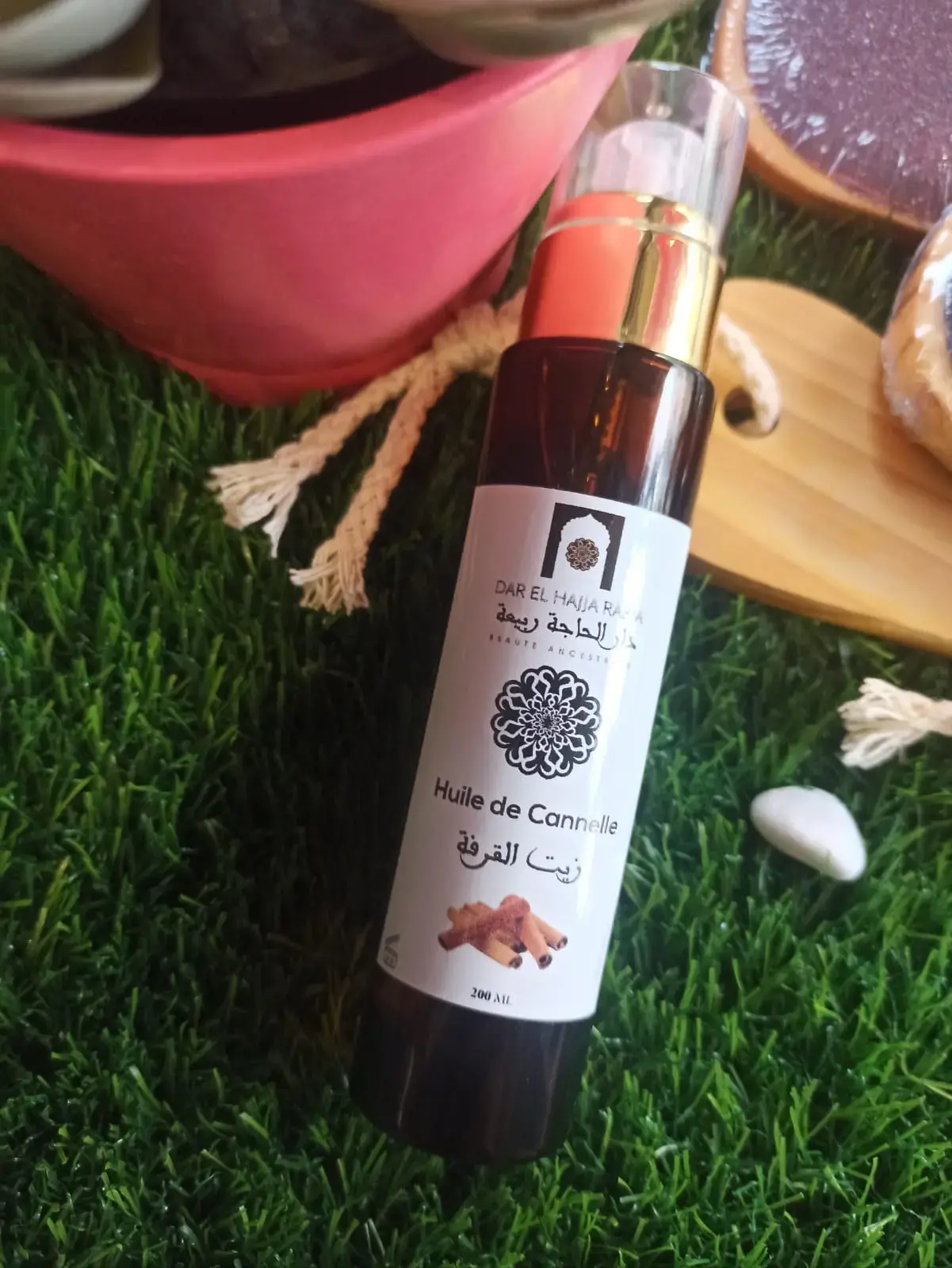 Huile de massage cannelle Anti cellulite dar el hajja rabiaa 50ml - Dar el hajja rabia | Parfumerie & Parafumerie en ligne