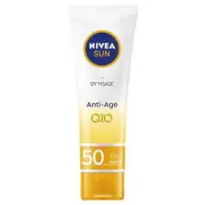 Nivea Écran solaire nivea sun anti age q10 peau normal à sèche - Parfum et cosmétiques authentiques en vente chez Choupinette para & parfumerie