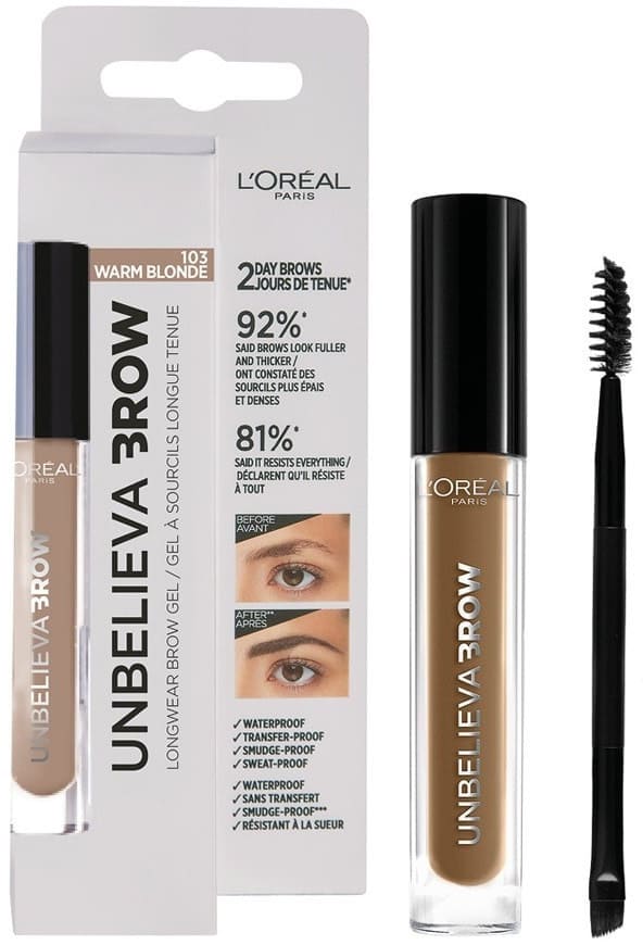 Gel à sourcils l'oréal unbelieva 3row n°108 - L'oréal | Parfumerie & Parafumerie en ligne