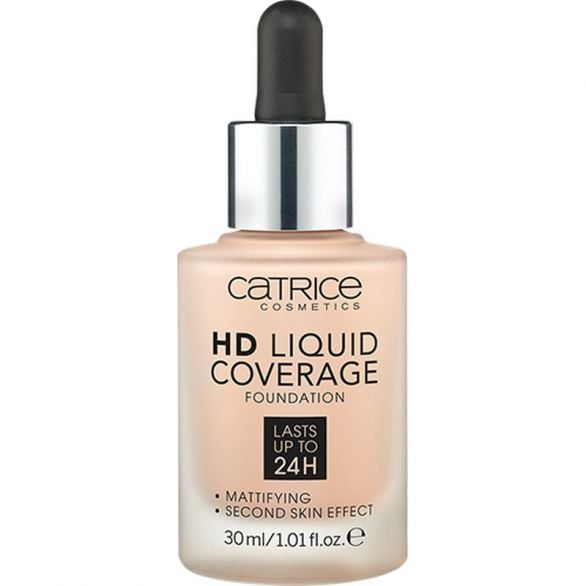 Catrice Fond de teint catrice hd liquide coverage 24h n°20 rose beige  - Parfum et cosmétiques authentiques en vente chez Choupinette para & parfumerie