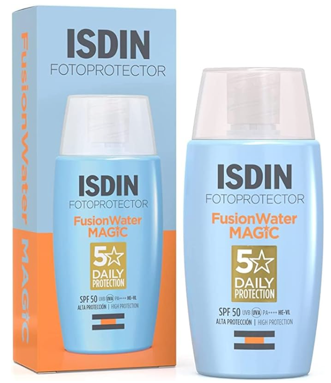 Écran solaire isdin fusion water invisible spf 50 fluide - ISDIN | Parfumerie & Parafumerie en ligne