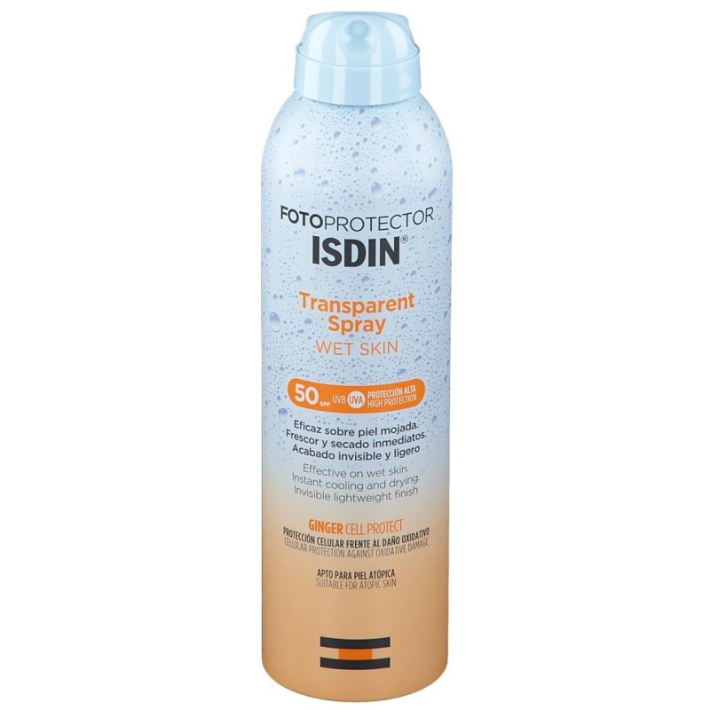 Écran solaire spray isdin fotoprotector transparent water resistent spf50 - ISDIN | Parfumerie & Parafumerie en ligne