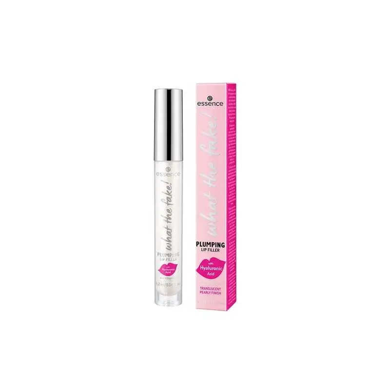 Gloss lèvres pulpeuses plumping lip filler (transparent) essence with chili extract vitamine e acide hyaluronique  - Essence | Parfumerie & Parafumerie en ligne