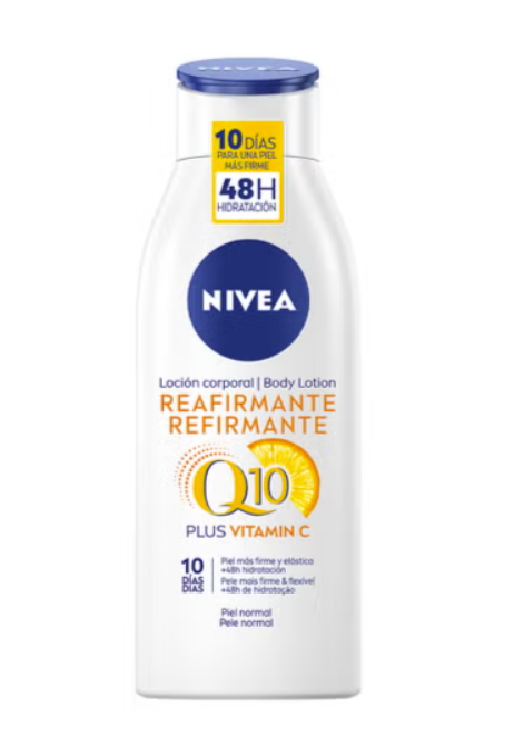 Nivea Lait nivea corps refirmante q10 plus vitamine c peau normal 400ml  - Parfum et cosmétiques authentiques en vente chez Choupinette para & parfumerie
