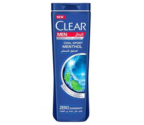 Clear Shampoing clear men  cool sport menthol 360ml - Parfum et cosmétiques authentiques en vente chez Choupinette para & parfumerie