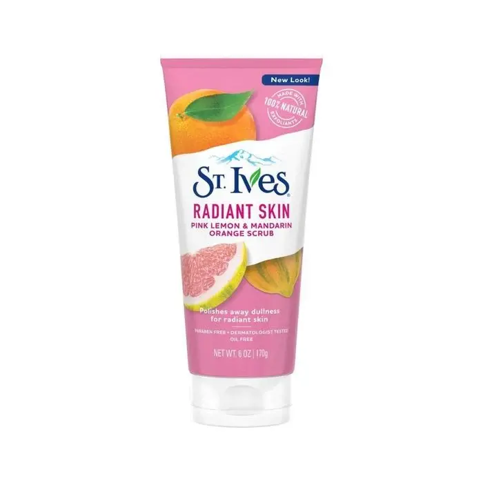 St.ives gommage radiant skin pink lemon & mandarin orange 170ml - St.ives | Parfumerie & Parafumerie en ligne