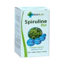 Vitamine spiruline nutrilab 240 comprimés - Nutrilab | Parfumerie & Parafumerie en ligne