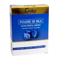 Galby Savon galby poudre de nila végétal surgras éclaircissant hydratant et régénérant 100g - Parfum et cosmétiques authentiques en vente chez Choupinette para & parfumerie