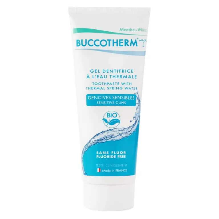 Buccotherm Dentifrice gel buccotherm à l'eau thermale gencives sensibles sans fluor - Parfum et cosmétiques authentiques en vente chez Choupinette para & parfumerie