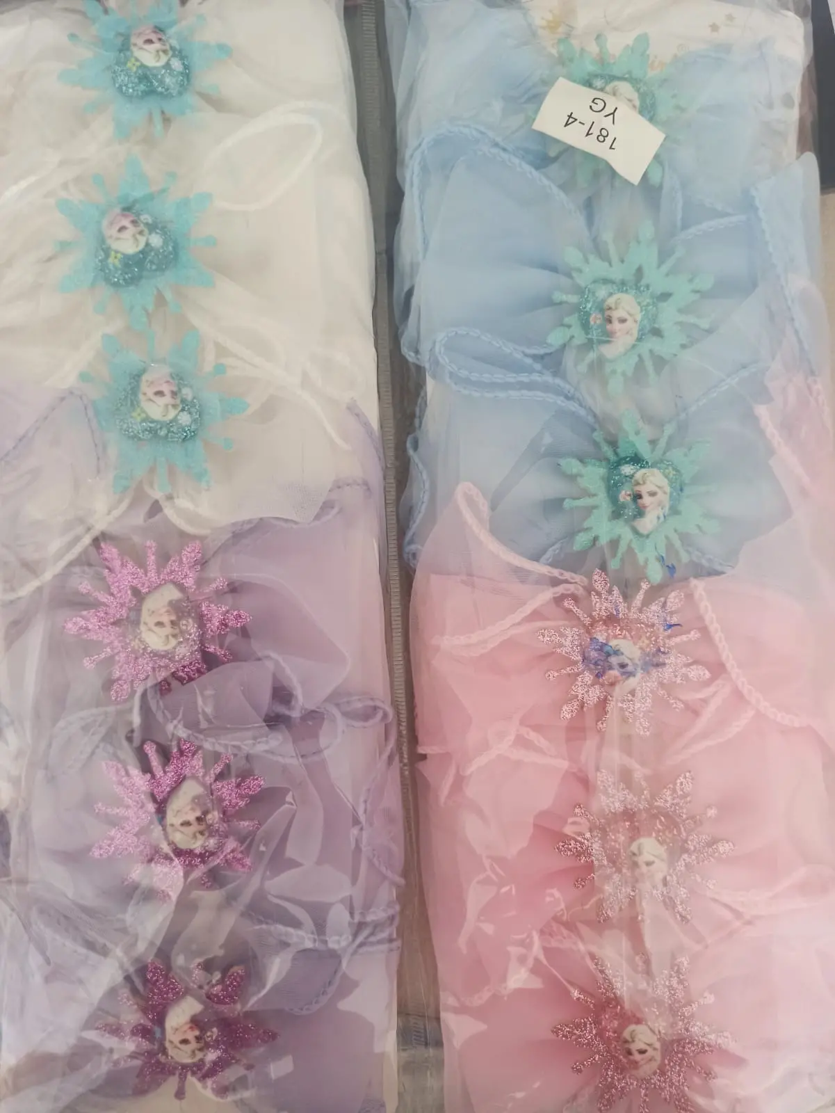 Barrette fille elsa bleu rose blanc violet 10dhs -   | Parfumerie & Parafumerie en ligne