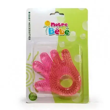 Anneau de dentition en couleurs réfrigérant notre bébé -   | Parfumerie & Parafumerie en ligne