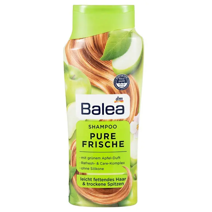 Shampoing balea oure frische cuir chevelu grasse et cheveux secs 300ml - Balea | Parfumerie & Parafumerie en ligne