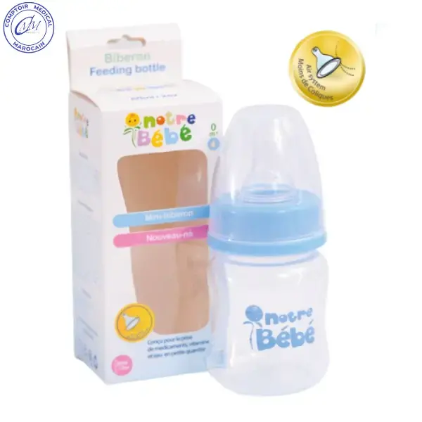 Biberon notre bébé 0+ 120ml - Notre bébé | Parfumerie & Parafumerie en ligne