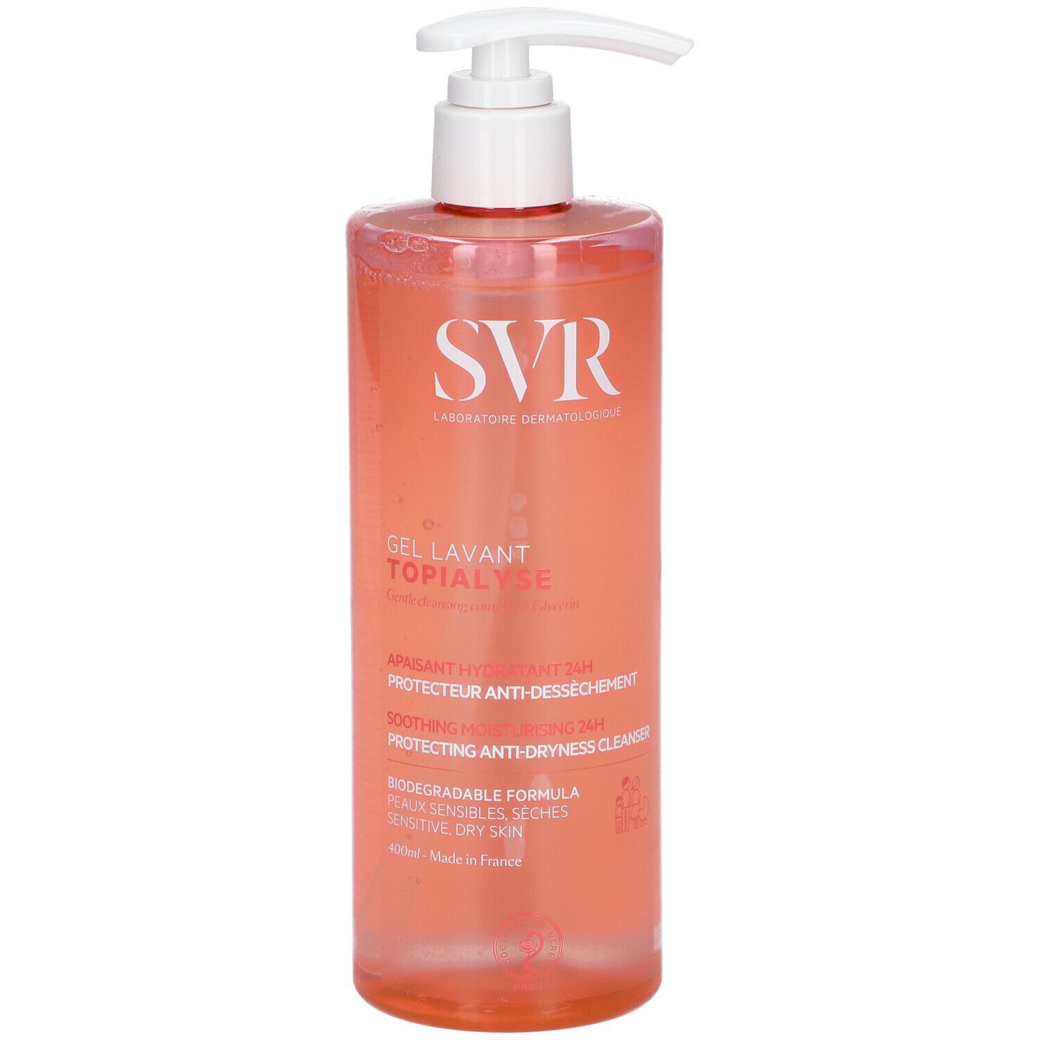 Topialyse svr gel lavant 400ml - Svr | Parfumerie & Parafumerie en ligne