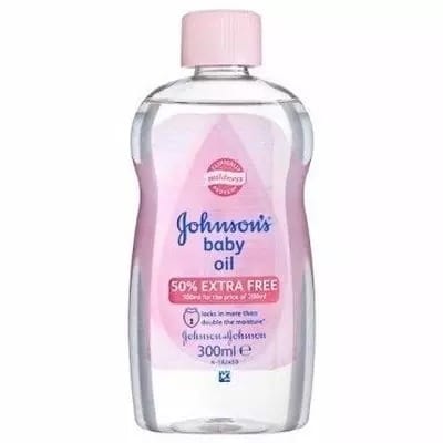 Johnsons Huile hydratante johnson's pour bébé (rose) 300ml - Parfum et cosmétiques authentiques en vente chez Choupinette para & parfumerie